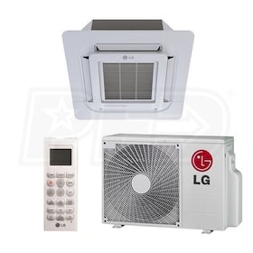 View LG - 12k Cooling + Heating - Ceiling Cassette - Air Conditioning System - 19.4 SEER2