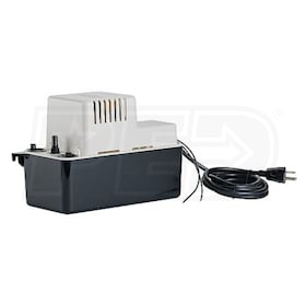 View Little Giant C20ST 80 GPH 115V Condensate Removal Pump with Safety Switch