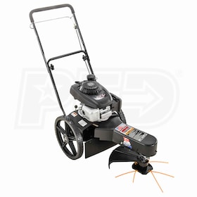 Self propelled weed deals wacker