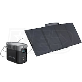 View EcoFlow DELTA 2 - 1024Wh Portable Power Station w/ 400-Watt Solar Panel