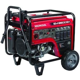 View Honda EM6500SX - 5500 Watt Electric Start Portable Generator w/ Bluetooth&reg; & CO-MINDER&trade; (49-State)