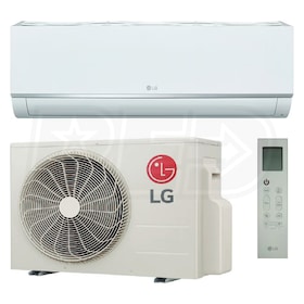 View LG Ductless Mini Split Heat Pump System - Single-Zone - 24k BTU - 18.0 SEER2 - R-32