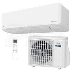 View Fujitsu - 24k BTU Cooling + Heating - LPAS Wall Mounted Air Conditioning System - 19.0 SEER2