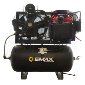 View EMAX 24-HP 60-Gallon Two-Stage Truck Mount Air Compressor w/ Electric Start Honda Engine