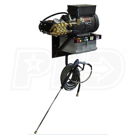 View Cam Spray Professional 3000 PSI (Electric - Cold Water) Wall Mount Pressure Washer  w/ Auto Start-Stop (230V 3-Phase)