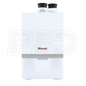 View Rinnai - 57K BTU - 95.0% AFUE - Combi Gas Boiler - Direct Vent