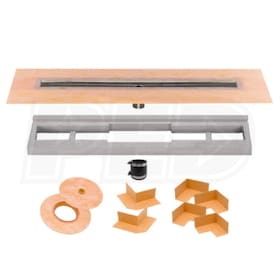 View Schluter KERDI-LINE - Linear Drain Channel Body - 72