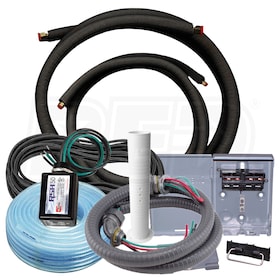 Mitsubishi - 12k BTU Cooling + Heating - M-Series H2i Wall Mounted