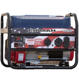 View Firman P03618 - Performance Series 3650 Watt Stars & Stripes Print Portable Generator w/ RV Outlet (CARB)