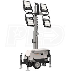 View Generac Mobile LINKTower™ Portable LED Light Tower (120V) w/ Manual Winch