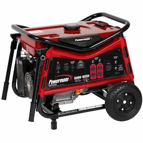 View Powermate Vx Series 5000 Watt Portable Generator