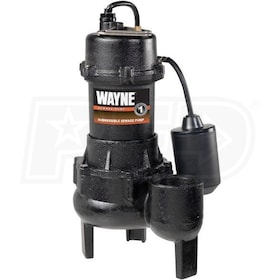 View Wayne RPP50 - 1/2 HP Cast Iron Sewage Pump (2