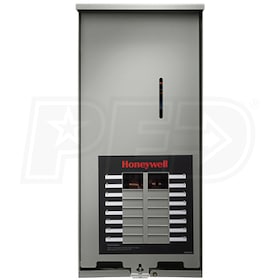 View Honeywell™ 100-Amp Outdoor Automatic Transfer Switch w/ 16-Circuit Load Center