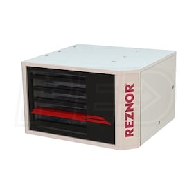 View Reznor UDXC - 60,000 BTU - Power Vented Gas Fired Unit Heater - Low Static Axial Fan - NG - TCORE2&reg; Heat Exchanger - LP Convertible