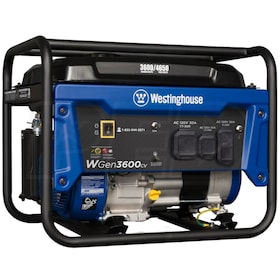 View Westinghouse WGen3600cv - 3600 Watt Portable Generator w/ RV Outlet & CO Sensor (CARB)