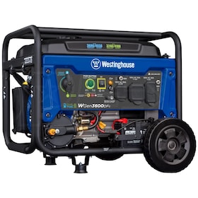 View Westinghouse WGen3600DFc - 3600 Watt Dual Fuel Electric Start Portable Generator w/ Wireless Remote Start & CO Sensor (CARB)