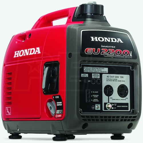 Honda EU2200i Companion - 1800 Watt Portable Inverter Generator (CARB