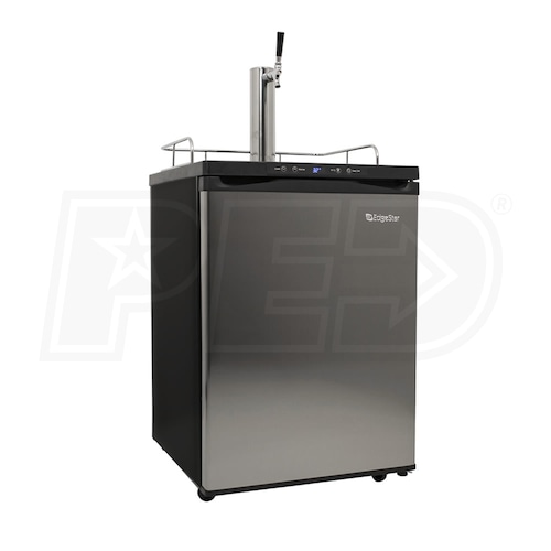 EdgeStar KC3000SS Stainless Steel Single Tap Kegerator Edgestar KC3000SS