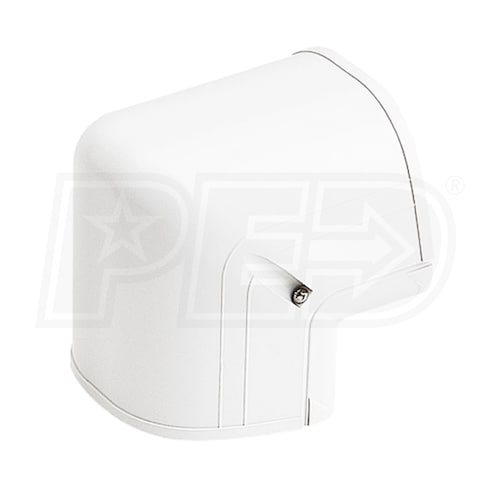 White 4-1//2/" 90 Degree Sweep Elbow Fortress/® Line Set Cover