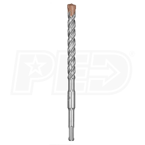 DeWalt DW5482 - 1-1/8" X 18" High Impact 4 Cutter Carbide Drill Bits Sds Shank Rock Carbide Tip 4 Flute Design 16 Usable Length