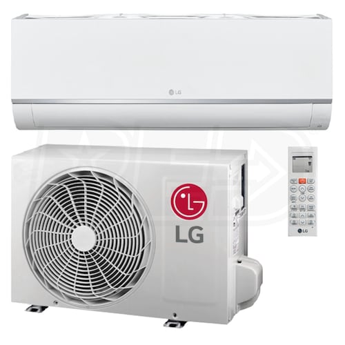 LG 9k Cooling + Heating 115V Wall Mounted Air Conditioning System