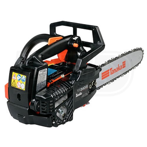 Tanaka (14") 34cc Professional Gas Top Handle Chain Saw (3/8" Pitch