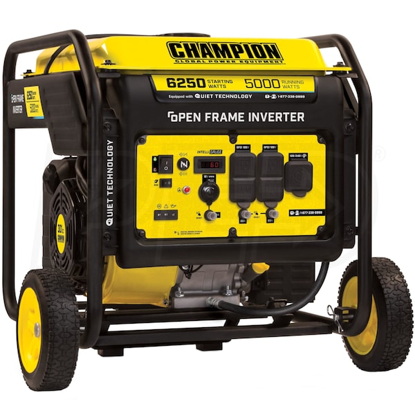 Champion 100519 - 5000 Watt Hybrid Open-Frame Inverter w/ Technology (CARB) Champion 100519