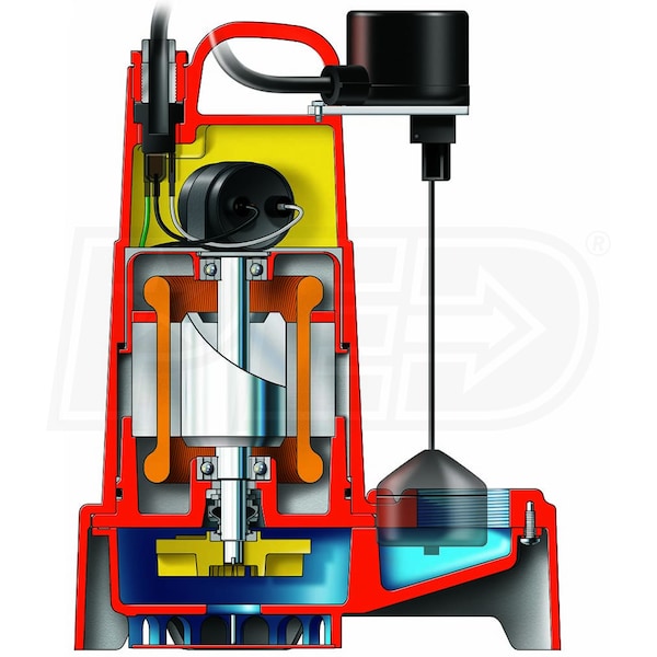Barnes SP33LT 1/3 HP Laundry Tray Pump System Barnes 112900