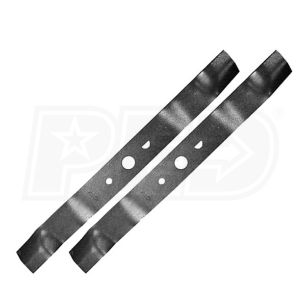 Greenworks (20") Replacement Electric Mower Blades, Set/2 10" Blades