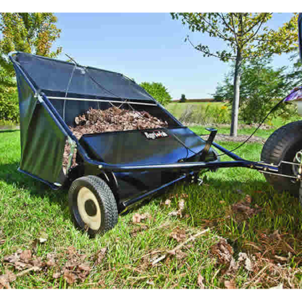 Agri-Fab (42") 22 Cubic Foot Deluxe Tow-Behind Lawn Sweeper | Agri-Fab