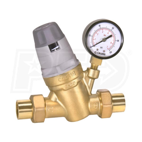 Caleffi AutoFil Automatic Boiler Fill Valve, 3/4" Sweat Union Connections Caleffi 535059A