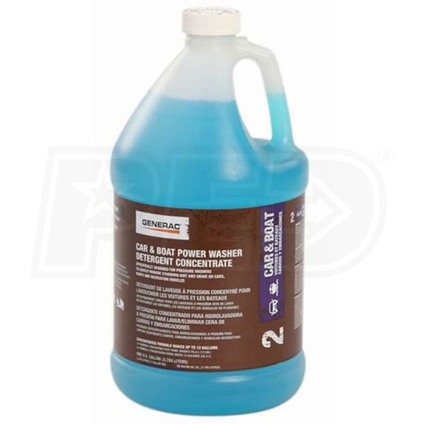 Generac Car & Boat Pressure Washer Detergent Concentrate (1 Gallon