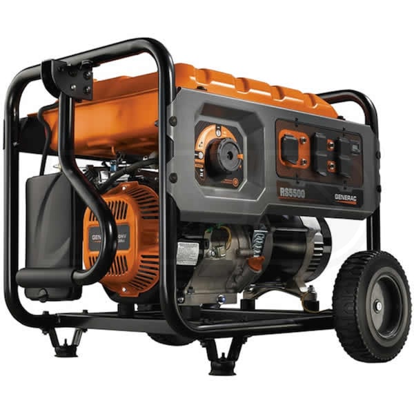 Generac RS5500 5500 Watt Rapid Start Portable Generator w