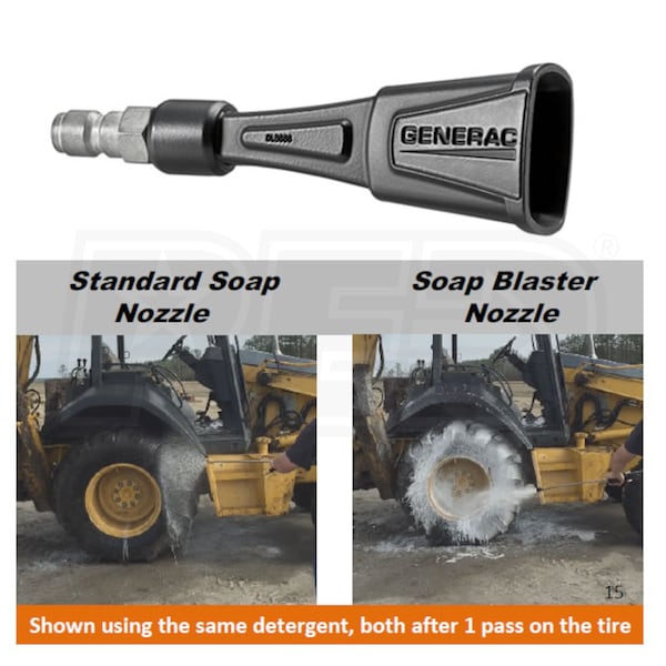 Generac SPEEDWASH 3200 PSI Gas Cold Water Pressure Washer w