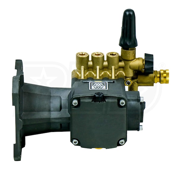 AAA Fully Plumbed 4400 PSI 3.3 GPM Horizontal Triplex Pressure Washer