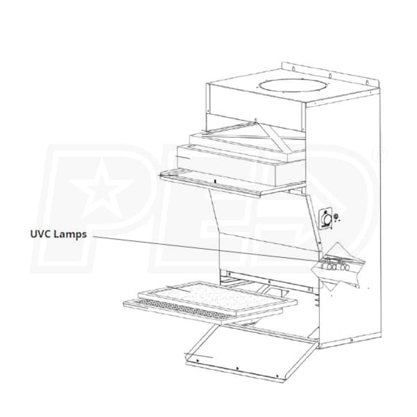 Clean Comfort AMHP UV Lamp (w/Gloves) Clean Comfort AMPDM9000191