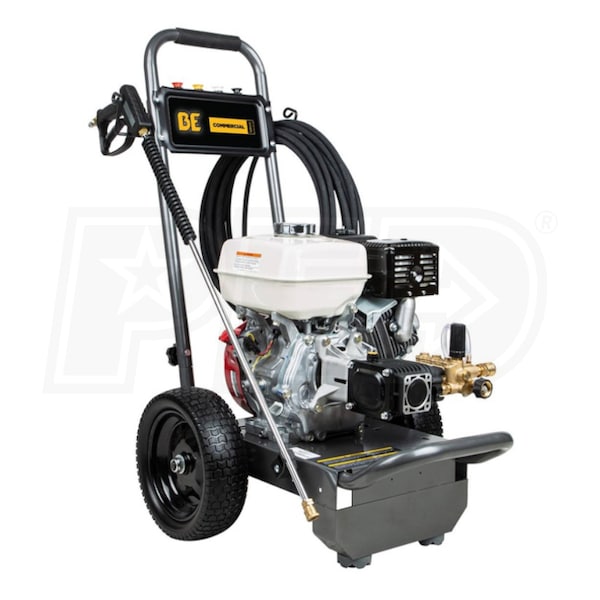 BE Professional 3800 PSI (Gas Cold Water) Pressure Washer w/ AR Pump & Honda GX270 Engine BE