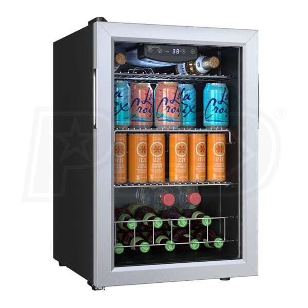 Edgestar 80 Can Free Standing Beverage Cooler Reversible Door