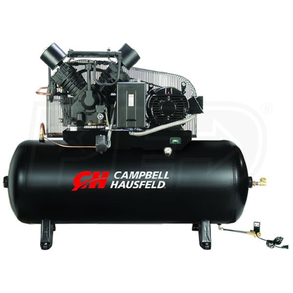 Campbell Hausfeld Commercial 15-HP 120-Gallon Two Stage Air