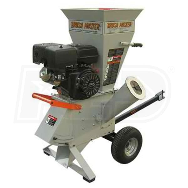 Brush Master (4") 420cc Commercial Duty Self-Feeding Chipper Shredder