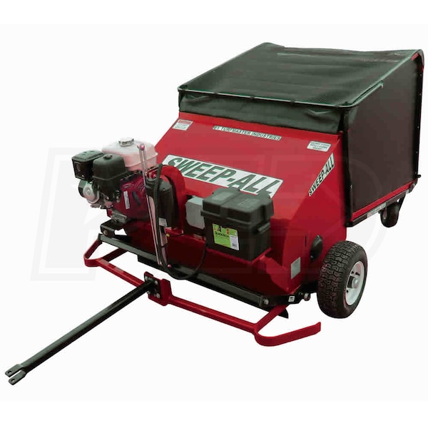 Sweep-All (60") 9HP Honda Powered 54 Cubic Foot Professional Lawn