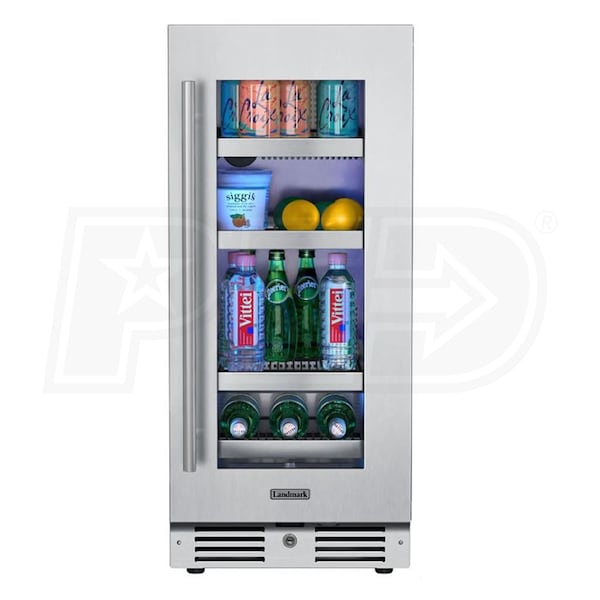 Landmark 63 Can Capacity 15" BuiltIn or Free Standing Beverage