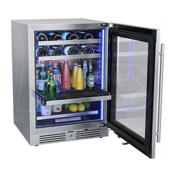 Landmark 63 Can and 16 Bottle Capacity 24" BuiltIn or Free Standing