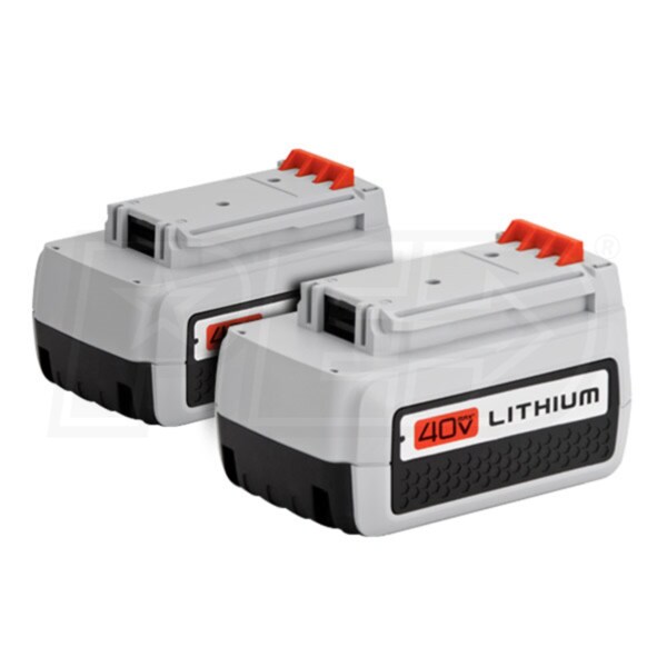 Black & decker 40 volt lithium battery 2025