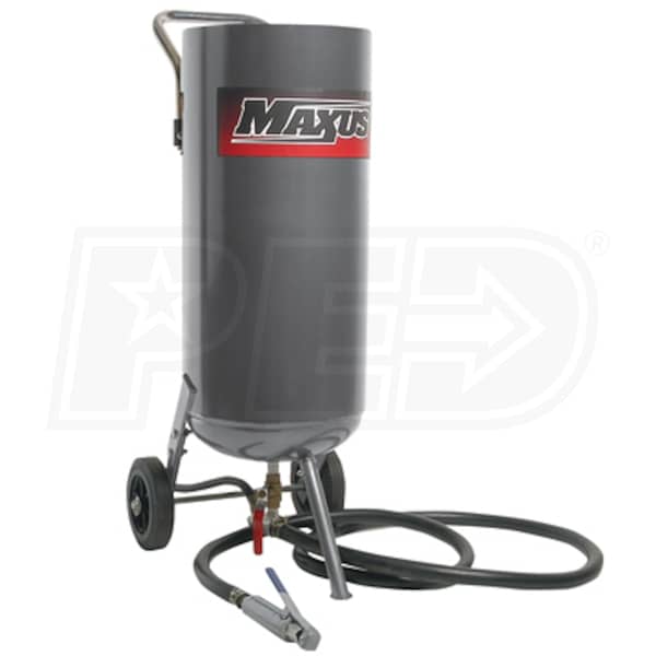 Maxus 80Pound Pressure Feed Sand Blaster w/ Steel Hopper Maxus MXS21002