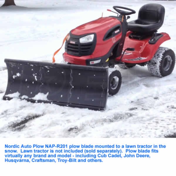 Craftsman lawn mower clearance snow blade