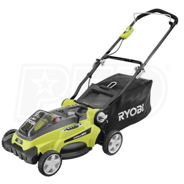 Ryobi 40v 16 inch online lawn mower