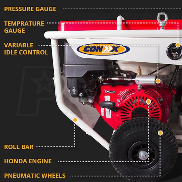 X Air by Con X Equipment SC40ES 13HP Portable Rotary Screw Air