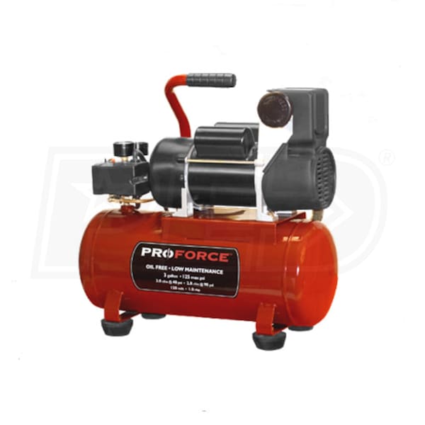 Pro force 20 gallon air deals compressor