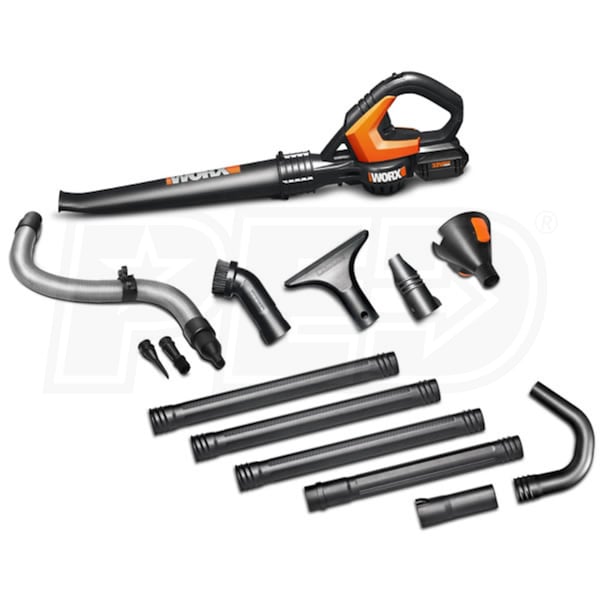 Worx Air 32Volt LithiumIon MultiPurpose Blower / Gutter Cleaner